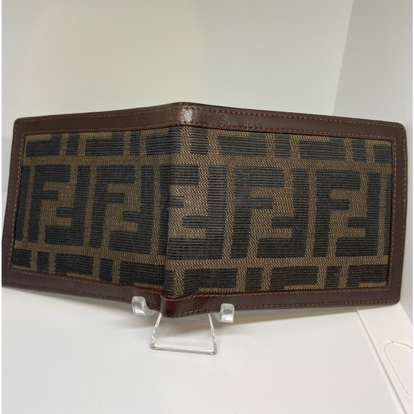 Fendi Zucca Vintage Mens Bifold Wallet - Picture 8 of 8
